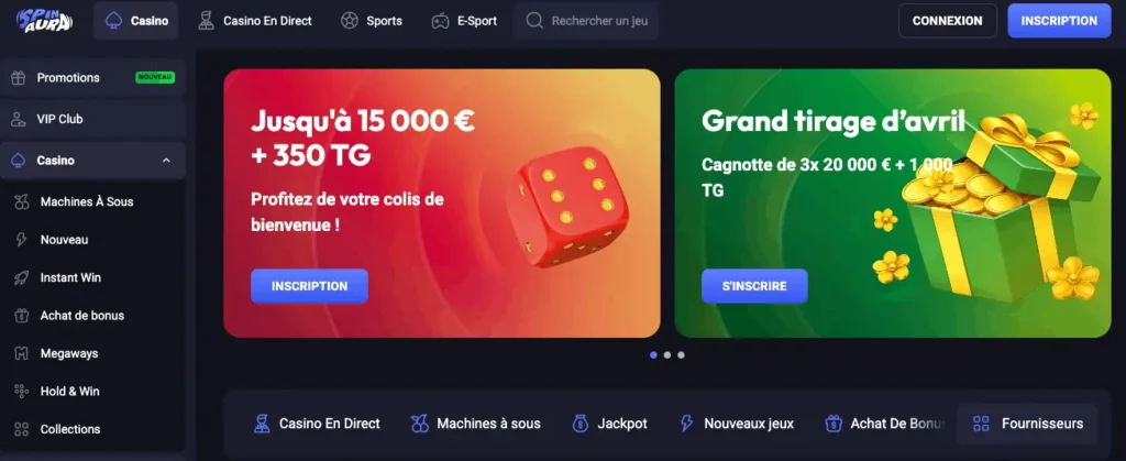 Spinaura casino