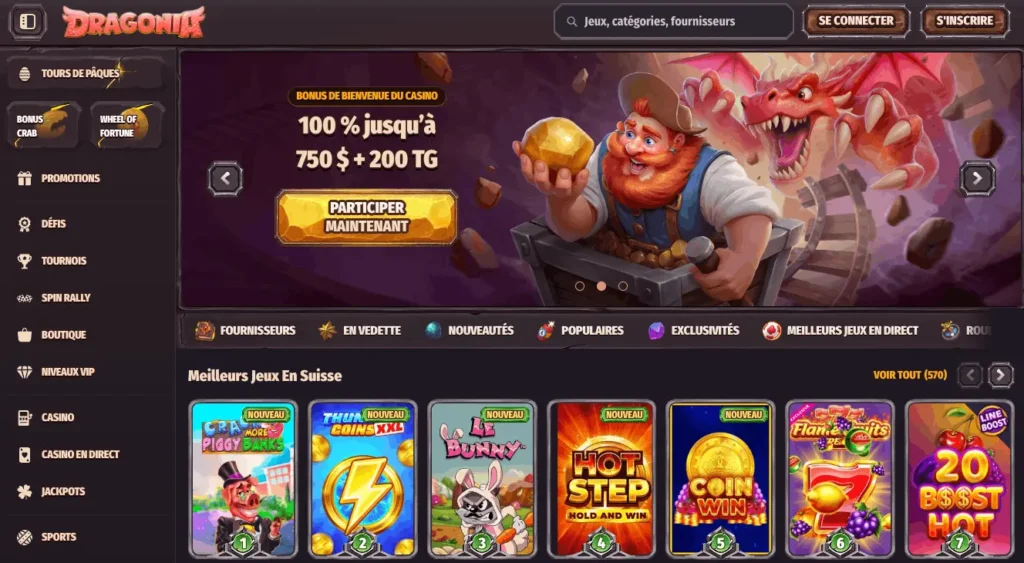 dragonia casino